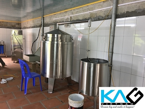 Đầu tư bộ nồi nấu rượu bằng điện hiện đại như thế này thì giá bao nhiêu?