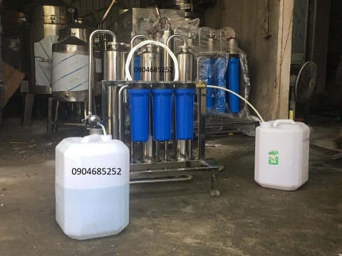 MÁY LỌC ĐỘC TỐ RƯỢU - MÁY KHỬ ANDEHIT, METHANOL TRONG RƯỢU