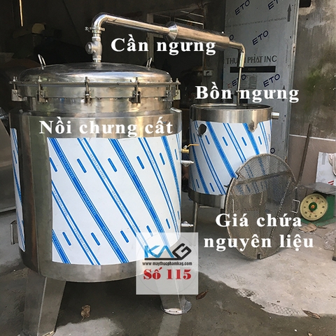 Nồi chưng tinh dầu áp suất cao, Nồi chưng cất tinh dầu gỗ trầm hương, quế, hồi, ngọc am