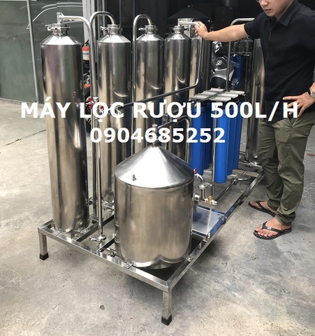 Máy lọc rượu công suất lớn, Máy lọc rượu 200L/h - 350L/h