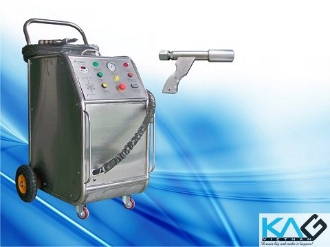 Máy rửa xe, vệ sinh khuôn đúc, vệ sinh công nghiệp bằng đá co2