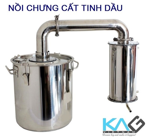 Nồi chưng cất tinh dầu từ mini đến công nghiệp