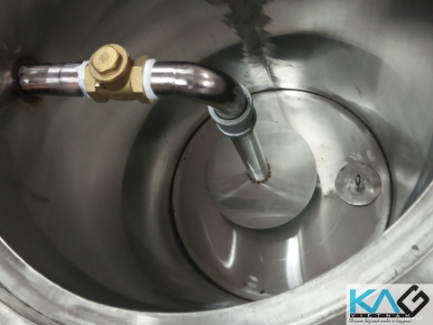 thiết kế van xả đáy cho nồi nấu cháo công nghiệp