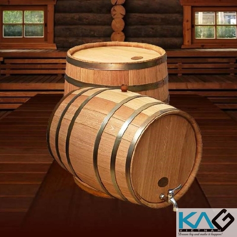 Thùng gỗ sồi đựng rượu nhập khẩu