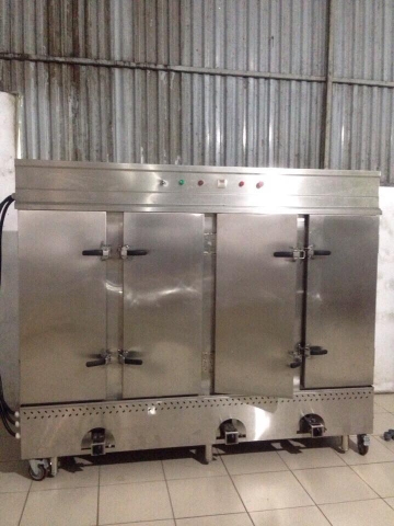 Tủ nấu cơm công nghiệp 48 khay (200kg/mẻ)