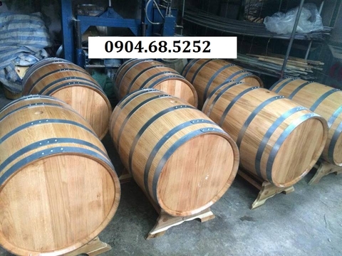 Thùng gỗ sồi đựng rượu 100 lit