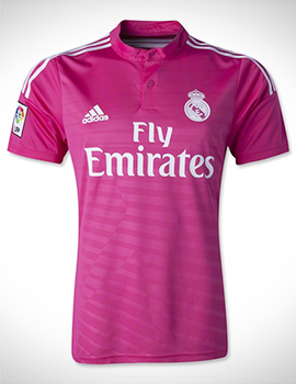 Áo bóng đá Real Madrid sân khách 2014-2015