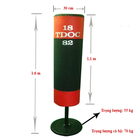 Bao đấm lật đật loại trung