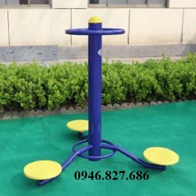 Thiết bị ngoài trời xoay eo 3 đĩa