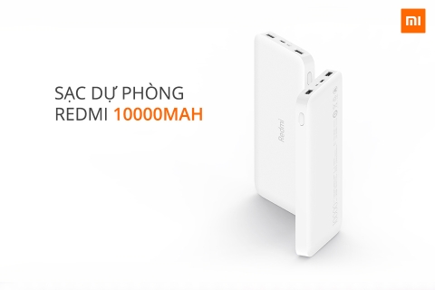 Sạc dự phòng Redmi 10.000mAh