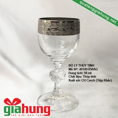 Ly thủy tinh Bohemia 012