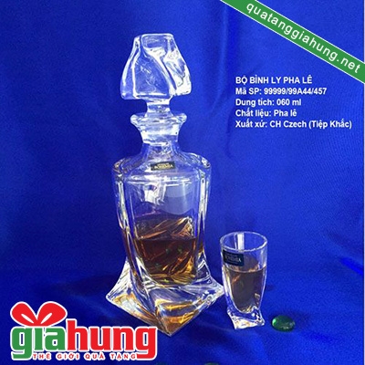 Bộ bình ly thủy tinh Tiệp 002