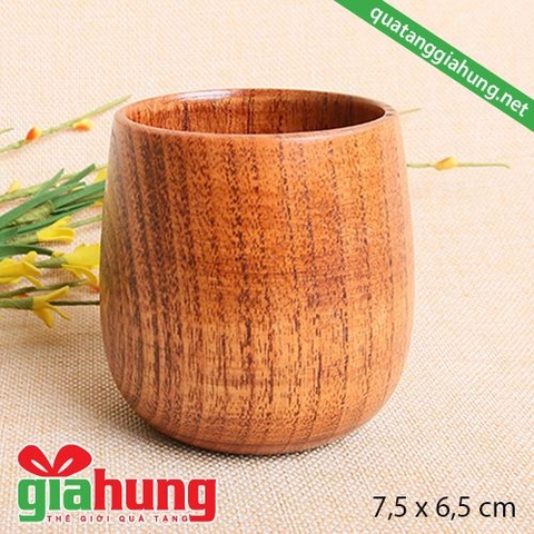 Cốc gỗ uống nước