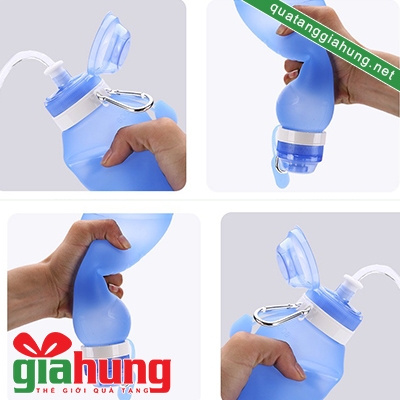 Bình nhựa đựng nước Silicon 005