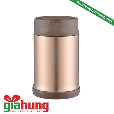 Bình đựng thức ăn giữ nhiệt 0,5l Elmic (màu vàng đồng) 004