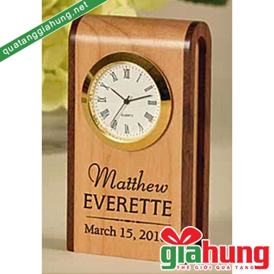 Đồng hồ gỗ 006