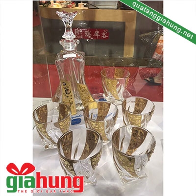 Bình cốc pha lê 005