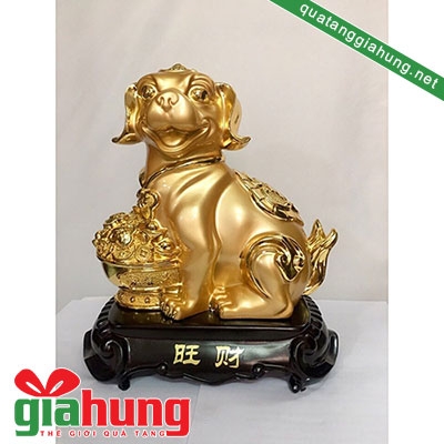Tượng phong thủy con chó 051