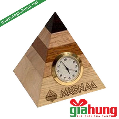 Quà tặng đồng hồ gỗ 009