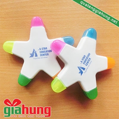 Bút dạ quang ngôi sao 5 cánh