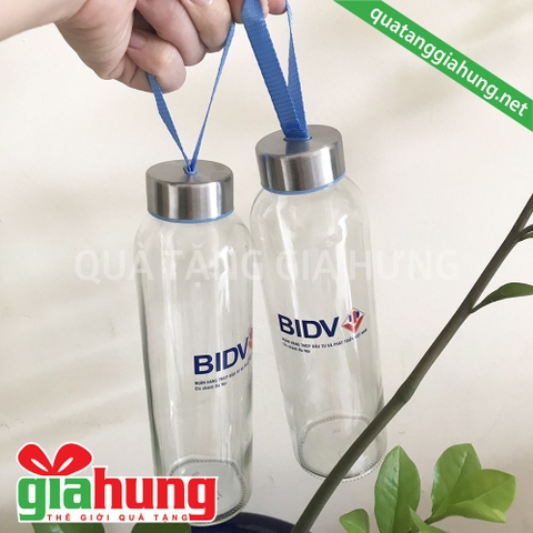 Bình nước thuỷ tinh BIDV