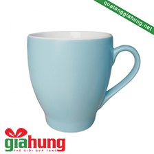 Cốc sứ đựng nước màu xanh pastel 017