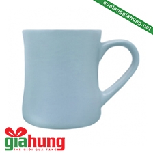 Cốc sứ màu xanh pastel 018