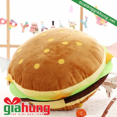 Gối ôm hình Hamburger