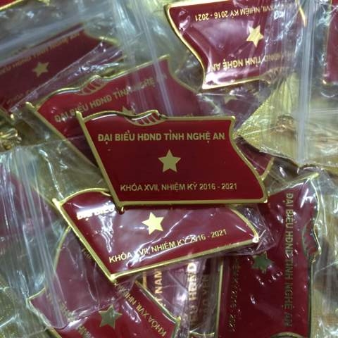 Huy hiệu đại hội hội đồng nhân dân tỉnh Nghệ An