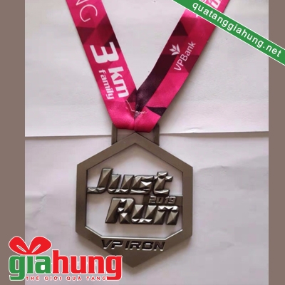 Huy chương giải chạy mạ nikel