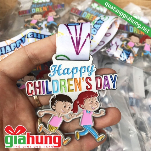 Huy chương GIẢI CHẠY THIẾU NHI - HAPPY CHILDREN'S DAY 2019