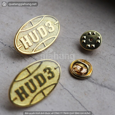 Huy hiệu đồng mạ vàng của HUD3