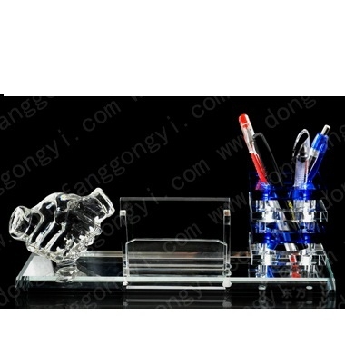 Bộ để bàn pha lê