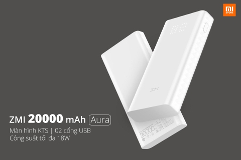 Sạc dự phòng ZMI Aura 20000 mAh