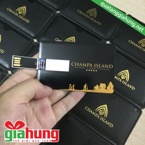 USB thẻ của CHAMPA ISLAND + bao da