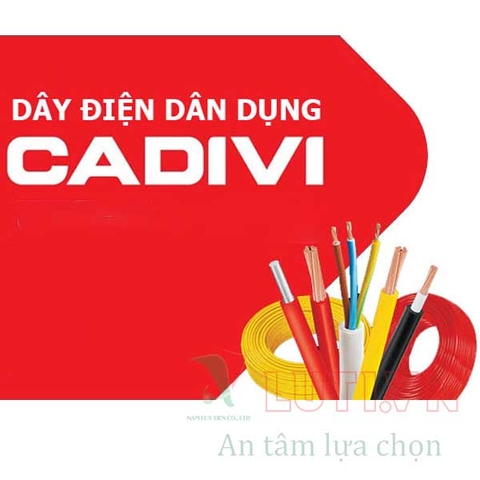 Dây điện dân dụng Cadivi