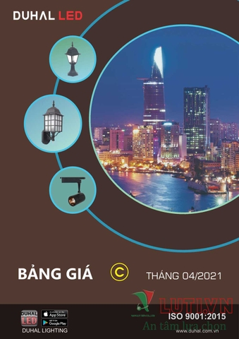 CATALOGUE BẢNG GIÁ ĐÈN LED DUHAL C (THÁNG 4/2021)