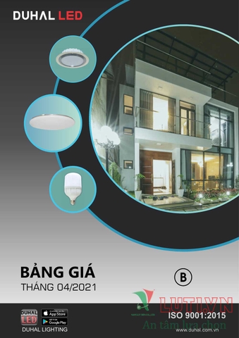 CATALOGUE BẢNG GIÁ ĐÈN LED DUHAL B (THÁNG 4/2021)