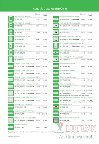 CATALOGUE BẢNG GIÁ THIẾT BỊ ĐIỆN SCHNEIDER NĂM 2021