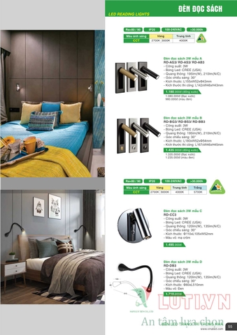 CATALOGUE BẢNG GIÁ ĐÈN LED VINALED 2021-2022