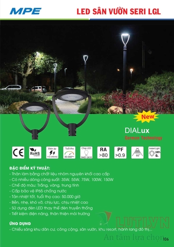 CATALOGUE BẢNG GIÁ ĐÈN LED MPE (THÁNG 10/2021)