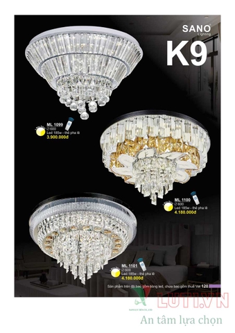 CATALOGUE BẢNG GIÁ ĐÈN LED TRANG TRÍ SANO 2021 (PHẦN 1)