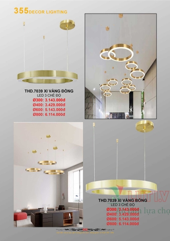 CATALOGUE BẢNG GIÁ ĐÈN LED TRANG TRÍ 355 NĂM 2021