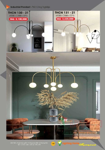 CATALOGUE ĐÈN TRANG TRÍ LIGHTING&HOME 2022 (P1)