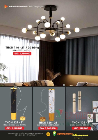 CATALOGUE ĐÈN TRANG TRÍ LIGHTING&HOME 2022 (P1)