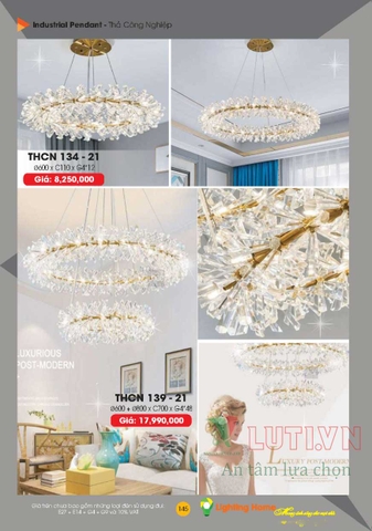 CATALOGUE ĐÈN TRANG TRÍ LIGHTING&HOME 2022 (P1)