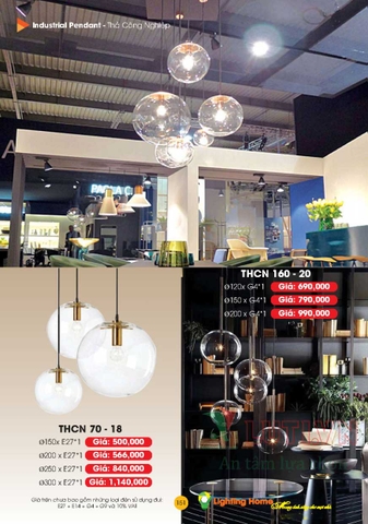 CATALOGUE ĐÈN TRANG TRÍ LIGHTING&HOME 2022 (P1)