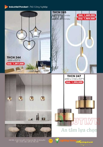 CATALOGUE ĐÈN TRANG TRÍ LIGHTING&HOME 2022 (P1)