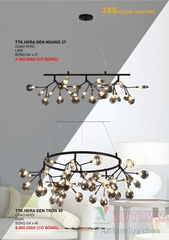 CATALOGUE BẢNG GIÁ ĐÈN LED TRANG TRÍ 355 NĂM 2021