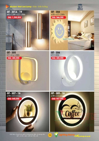 CATALOGUE ĐÈN TRANG TRÍ LIGHTING&HOME 2022 (P1)